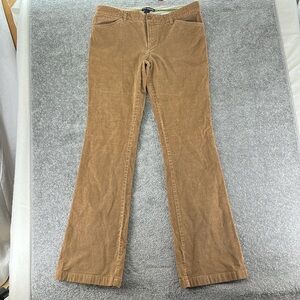 Club Monaco Tan Jeans Corduroy Womens Size 8 Mid Rise Bootcut Pants